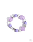 Sweetly Shattered - Purple Bracelet Paparazzi