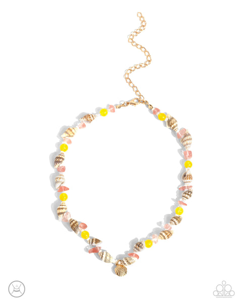 SAND-sational Season - Multi-Colored Necklace Paparazzi