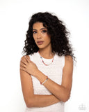 Wild Whimsicality - Red Bracelet Paparazzi