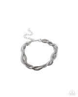 Tasteful Twists - Silver Bracelet Paparazzi