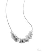 Gilded Gift - White Necklace Paparazzi