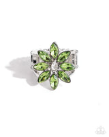 Petaled Performance - Green Ring Paparazzi