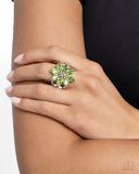 Petaled Performance - Green Ring Paparazzi