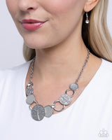 Forest Fling - Silver Necklace Paparazzi