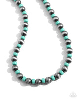 Contemporary Confidence - Green Necklace Paparazzi