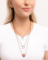 Playfully Panache - Copper Necklace Paparazzi