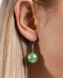 Plentiful Pearls - Green Necklace Paparazzi