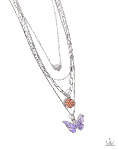 Whimsical Wardrobe - Purple Necklace Paparazzi