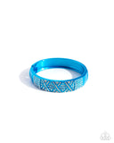 Refulgent Rebel - Blue Bracelet Paparazzi