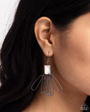 Factory Flair - Black Earrings Paparazzi