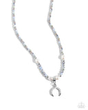 Trendy Trenchant - Silver Necklace Paparazzi