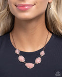 Active GLISTENING - Copper Necklace Paparazzi