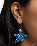 Skilled Starfish - Blue Earring Paparazzi