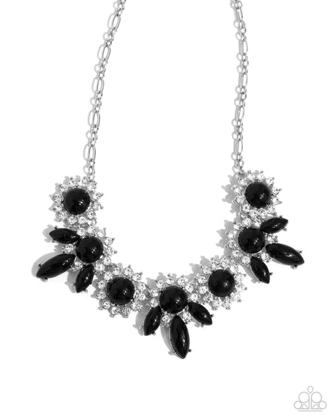 Flair for the Feminine - Black Necklace Paparazzi