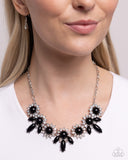 Flair for the Feminine - Black Necklace Paparazzi