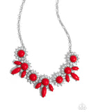 Flair for the Feminine - Red Necklace Paparazzi