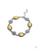 Earthy Estate - Yellow Bracelet Paparazzi