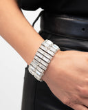 Ambitious Arrangement - White Zi Collection Bracelet Paparazzi