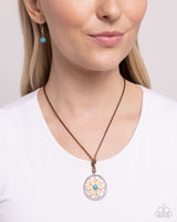 Mandala Marvel - Yellow Necklace Paparazzi