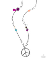 Peaceful Playtime - Purple Necklace Paparazzi