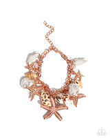 Seashell Song - Copper Bracelet Paparazzi