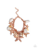 Seashell Song - Copper Bracelet Paparazzi