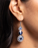 Dedicated Dalliance - Blue Earrings Paparazzi