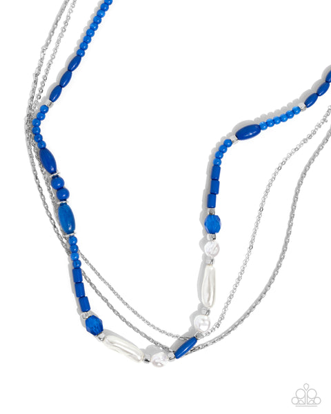 Basic Beading - Blue Necklace Paparazzi