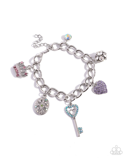 Regal Ratio - Multi Charm Bracelet Paparazzi