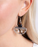 Metropolitan Majesty - Black Earrings Paparazzi