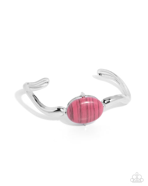 Striped Sensation - Pink Bracelet Paparazzi