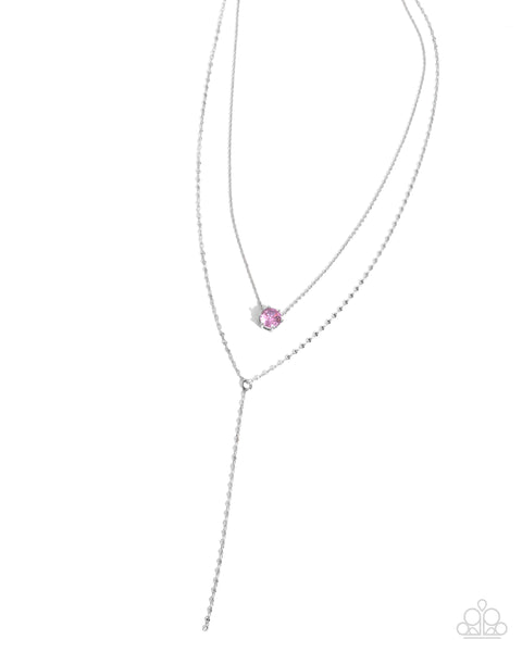 Well-Being Whimsy - Pink Necklace Paparazzi