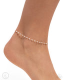 Pearl Purpose - Gold Anklet Paparazzi