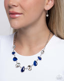 Royal Ready - Blue Necklace Paparazzi