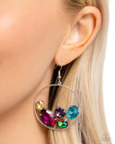 Treasure Timbre - Multi Colored Earrings Paparazzi