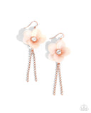 Serene State of Mind - Copper Earrings Paparazzi