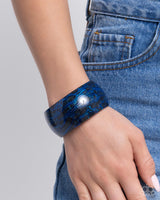 Radical Rendezvous - Blue Cuff Bracelet Paparazzi