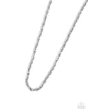 Simple Showroom - Silver Men's Necklace Paparazzi