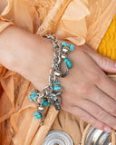 Wild West Wardrobe - Blue Bracelet Paparazzi