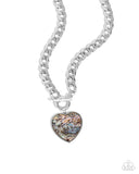 Beloved Birthright - Multi Heart Necklace Paparazzi