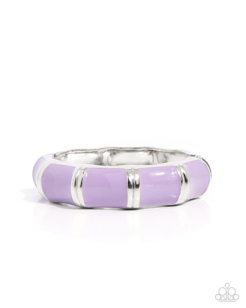 Pearlized Promise - Purple Bracelet Paparazzi
