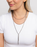 Ornate Obsession - White Necklace Paparazzi