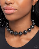 Flattery Will Get You Everywhere - Black Necklace Paparazzi