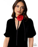 Rosette Reality - Red Necklace Paparazzi