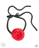 Rosette Reality - Red Necklace Paparazzi