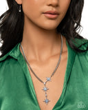 Stellar Story - Blue Star Necklace Paparazzi
