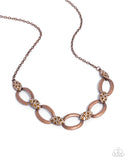 Radiant Restoration - Copper Necklace Paparazzi