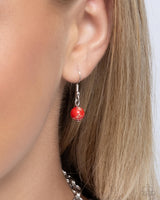 Change of Country - Red Necklace Paparazzi