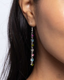 Square Slope - Multi Earrings Paparazzi