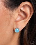 Simply Sublime - Blue Earrings Paparazzi